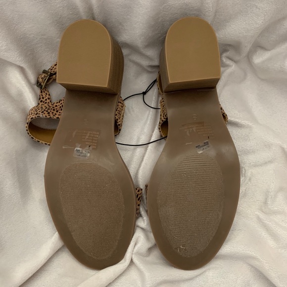 American Eagle Animal Print Block Heel Sandal - Picture 4 of 5